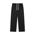 Contrast-Stitched Fleece Sweatpants