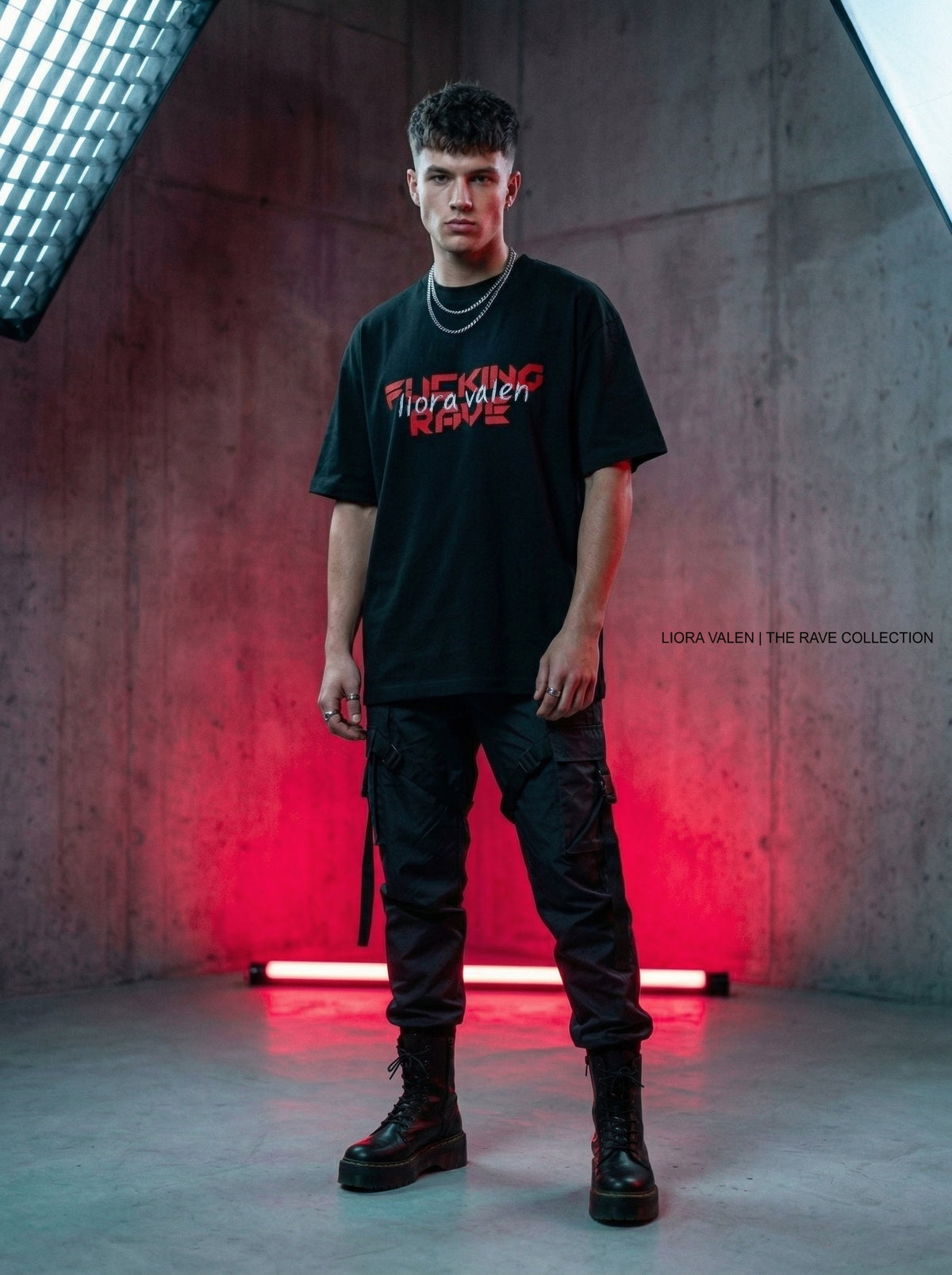 Chaos Script Rave Tee - Quick Dry