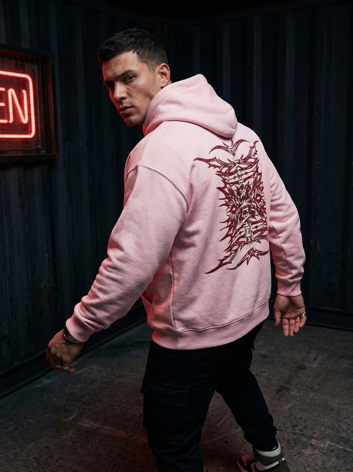 Essential Boxy Heavyweight Drop-Shoulder Hoodie